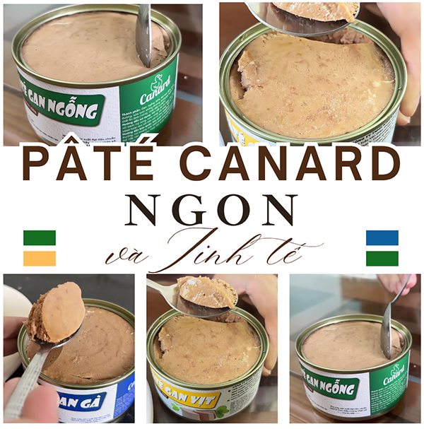3 lọa pâté